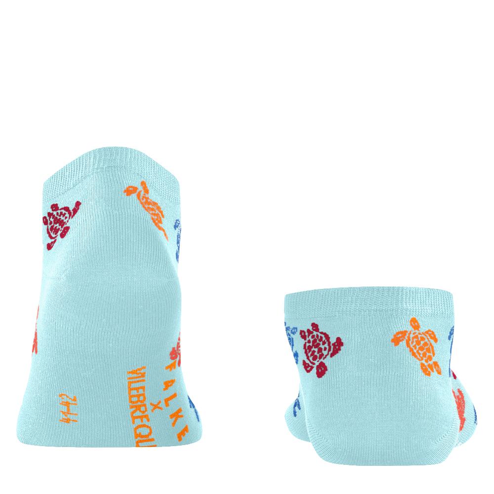 vilebrequin Chaussettes courtes homme Rondes des Tortues Multicolores - Vilebrequin x Falke