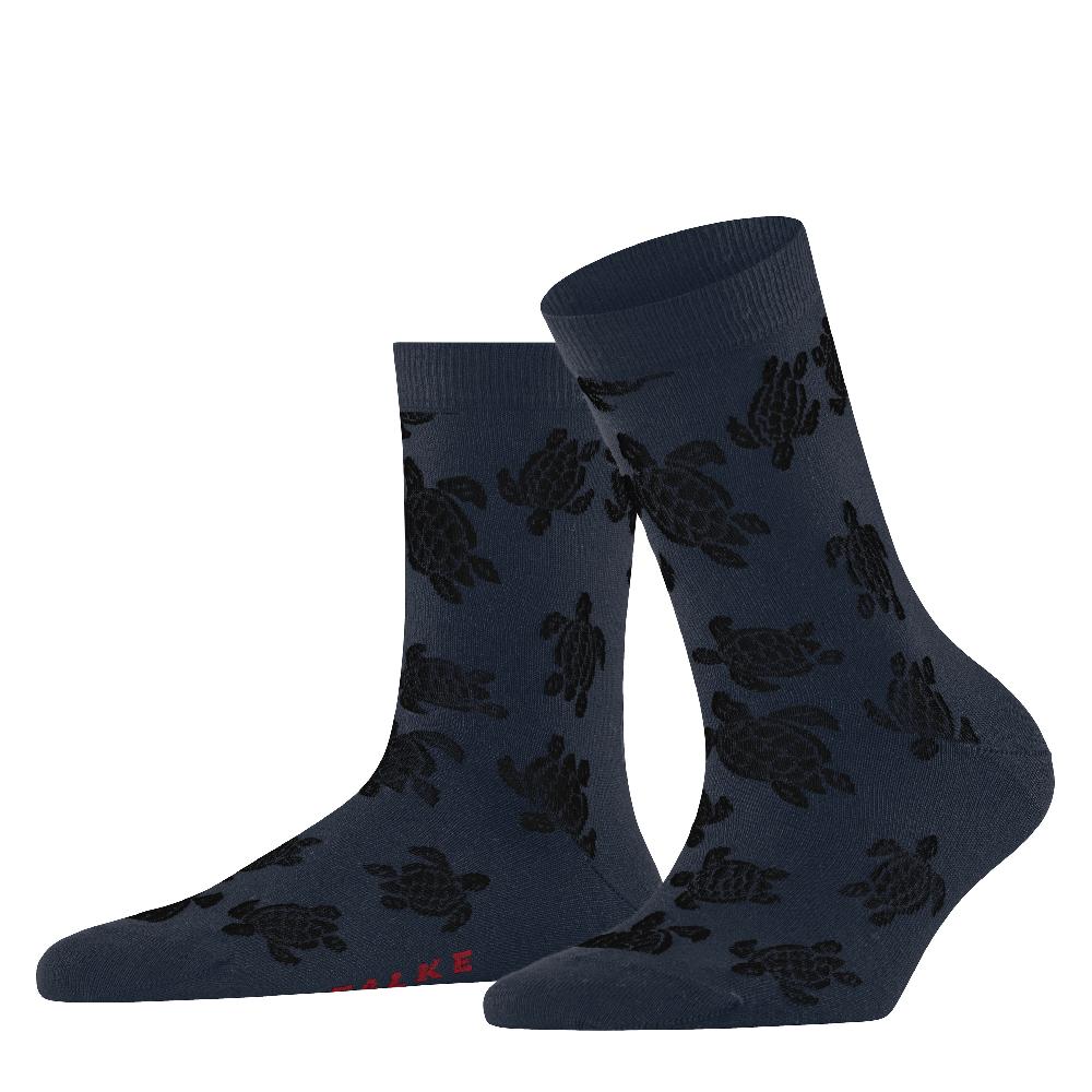 Vilebrequin Chaussettes Femme Ronde Des Tortues - Vilebrequin X Falke