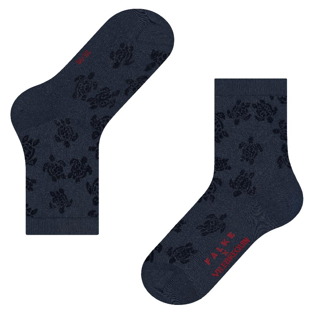 Vilebrequin Chaussettes Femme Ronde Des Tortues - Vilebrequin X Falke