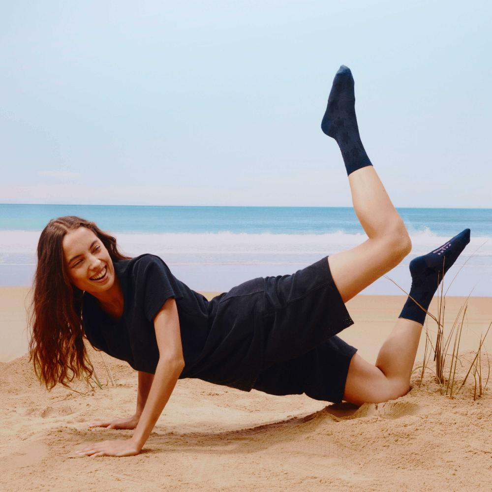 vilebrequin Chaussettes femme Ronde des Tortues - Vilebrequin x Falke vilebrequin Chaussettes femme Ronde des Tortues - Vilebrequin x Falke