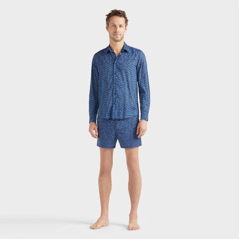 vilebrequin Chemise en voile de coton organique unisexe Fish Net