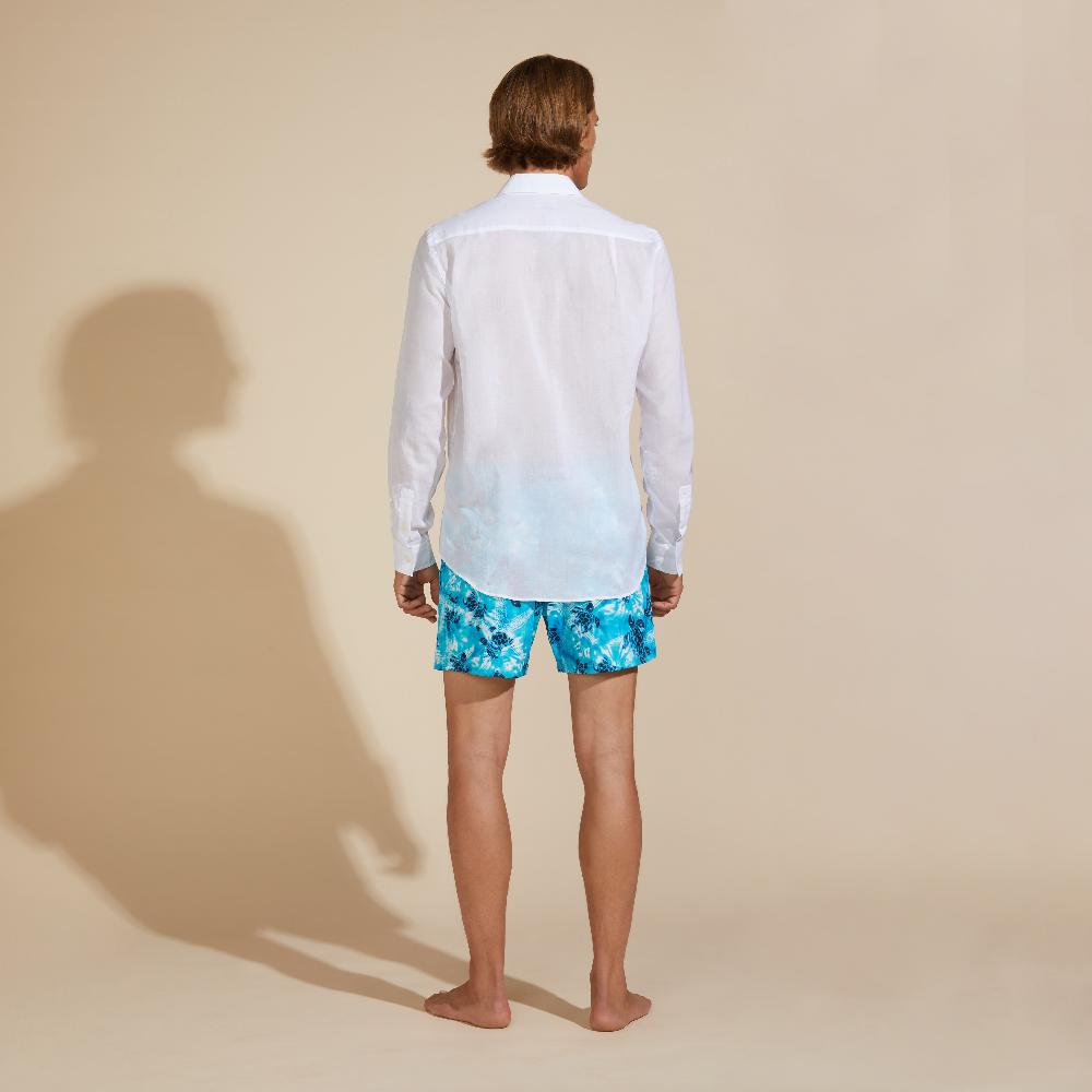 Vilebrequin Chemise Légère En Voile De Coton Unisexe Unie