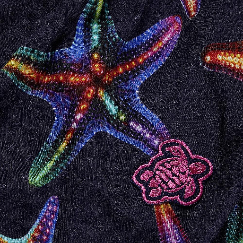 Vilebrequin Combinaison Short En Viscose Fille Disco Stars