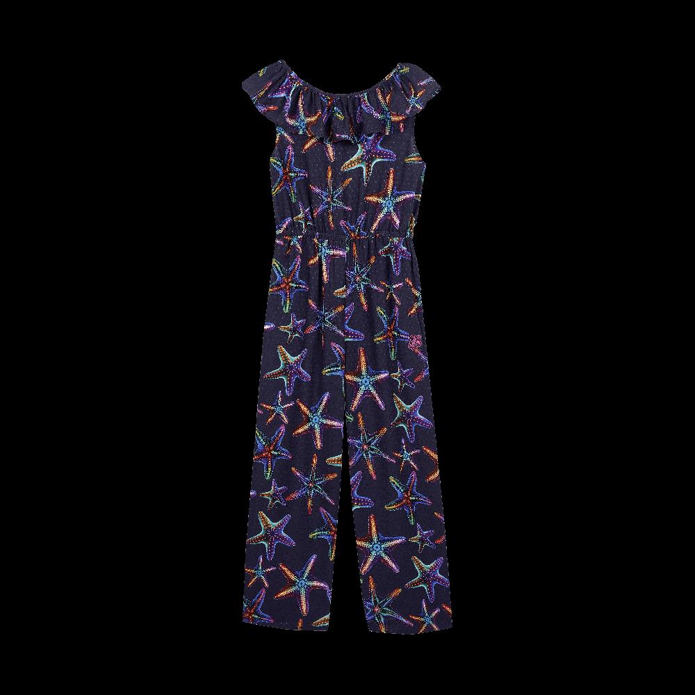 vilebrequin Combinaison short en viscose fille Disco Stars