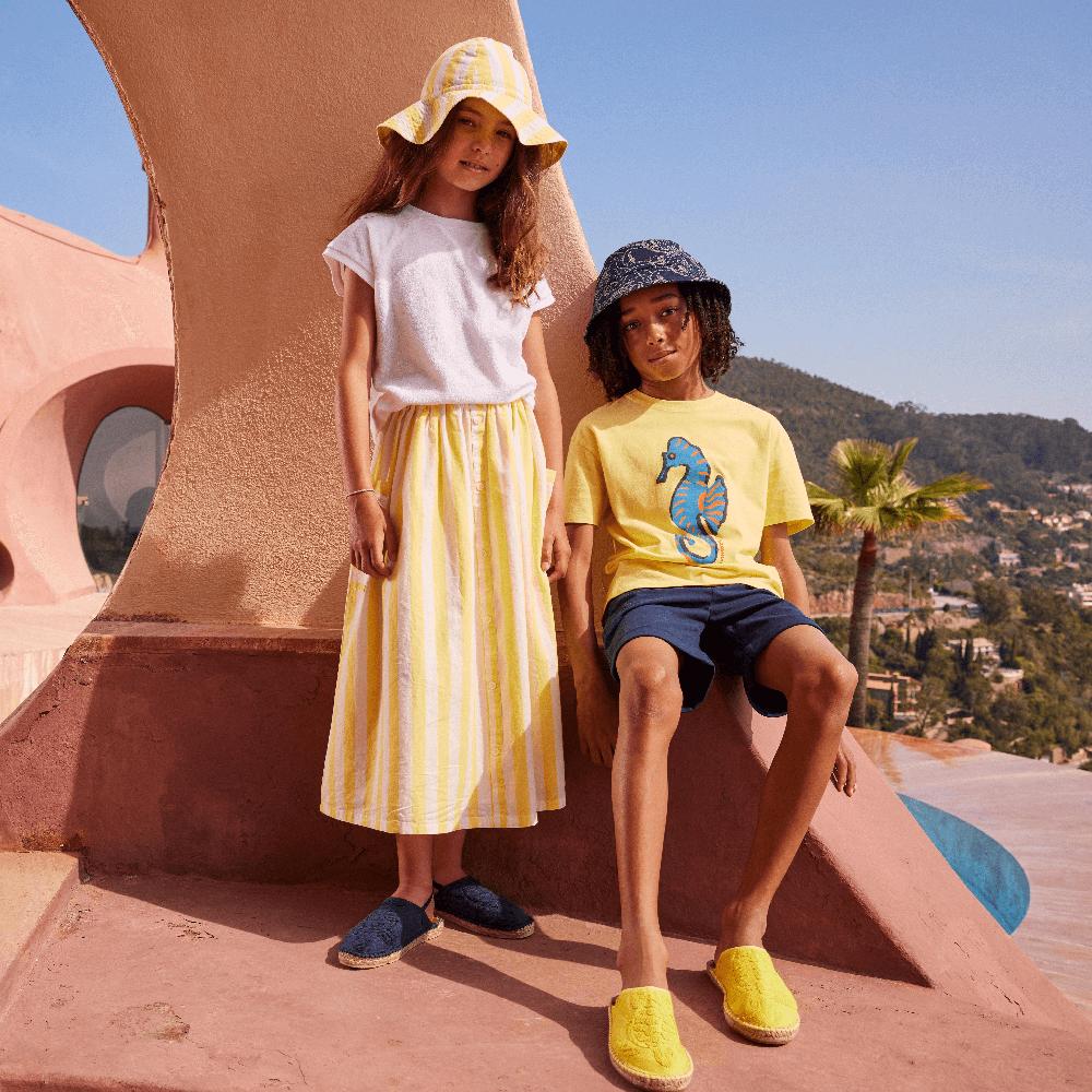 Vilebrequin Espadrille Enfants éponge - VBQ X Pare Gabia