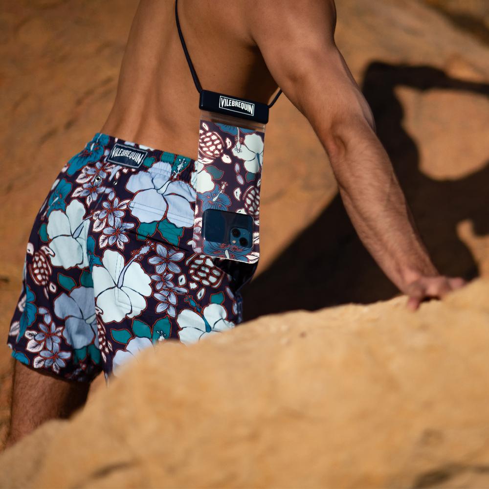 Vilebrequin Étui De Téléphone étanche Tropical Turtles