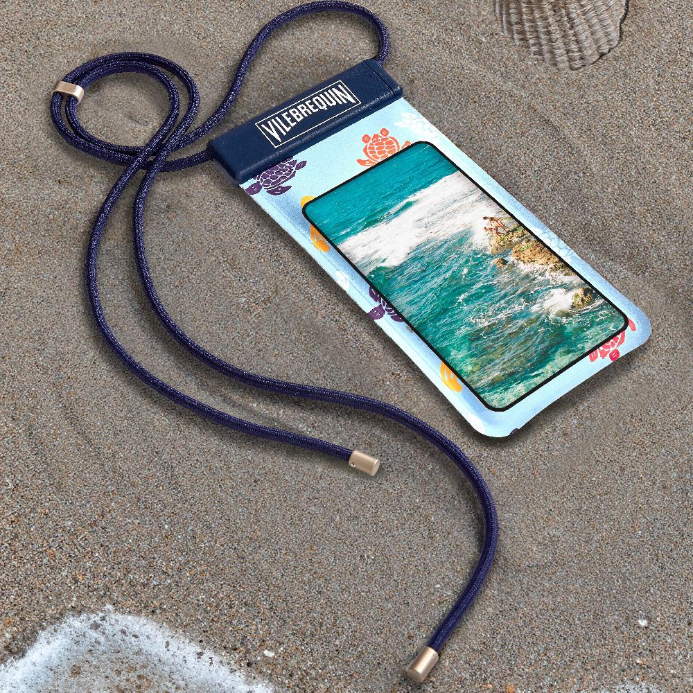 vilebrequin Etui étanche pour téléphone portable Ronde des tortues Multicolore
