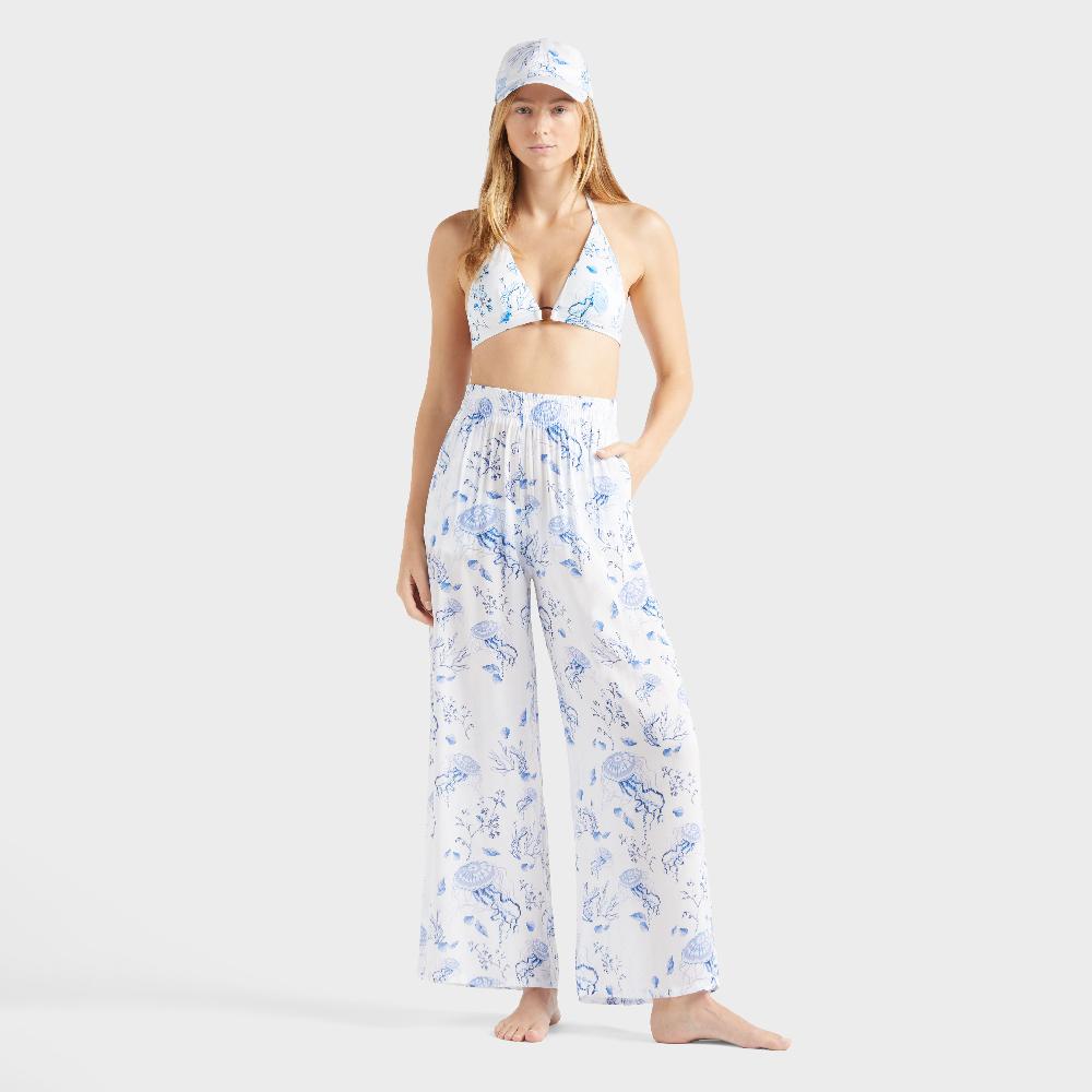 Vilebrequin Haut De Maillot De Bain Foulard Femme Medusa And Shells