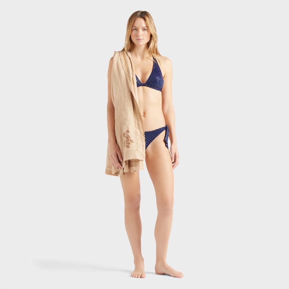 Vilebrequin Haut De Maillot De Bain Foulard Femme Sequin En Relief
