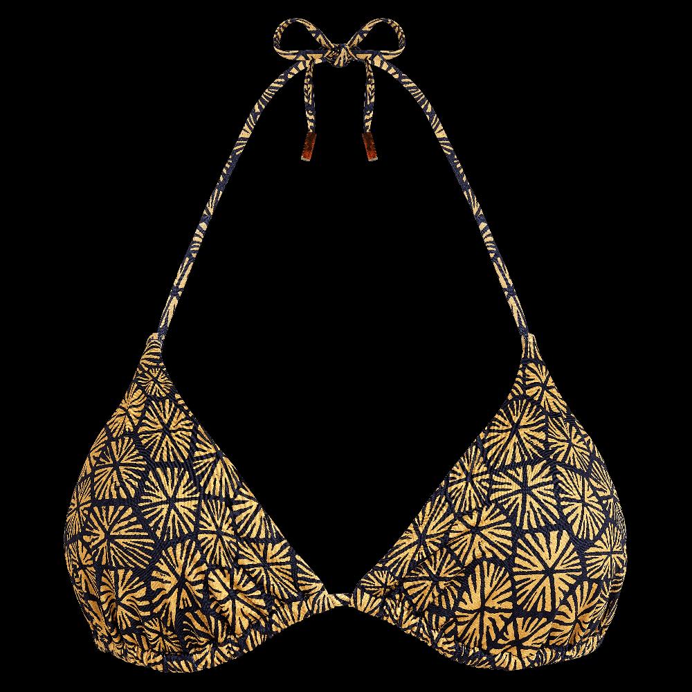Vilebrequin Haut De Maillot De Bain Triangle Femme Carapaces