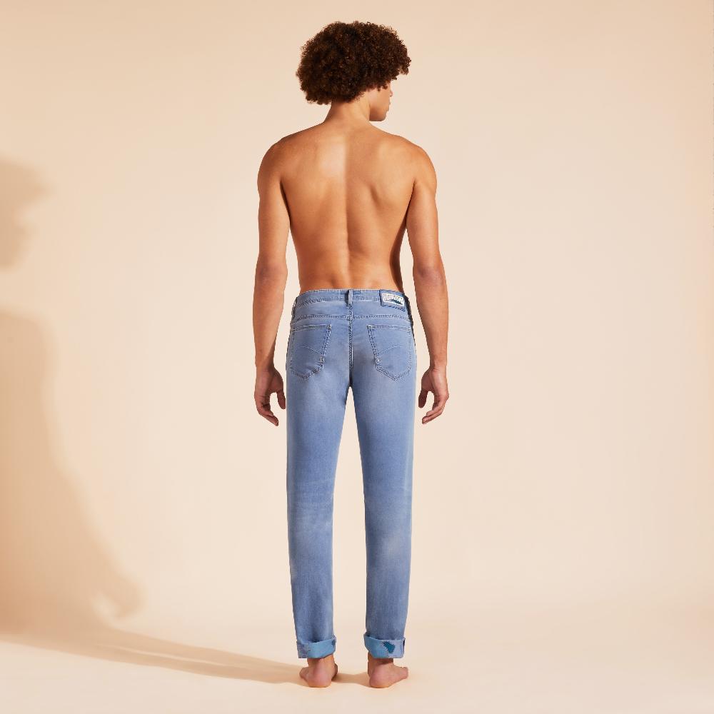 Vilebrequin Jean Coupe Droite 5 Poches Homme Tropical Turtles