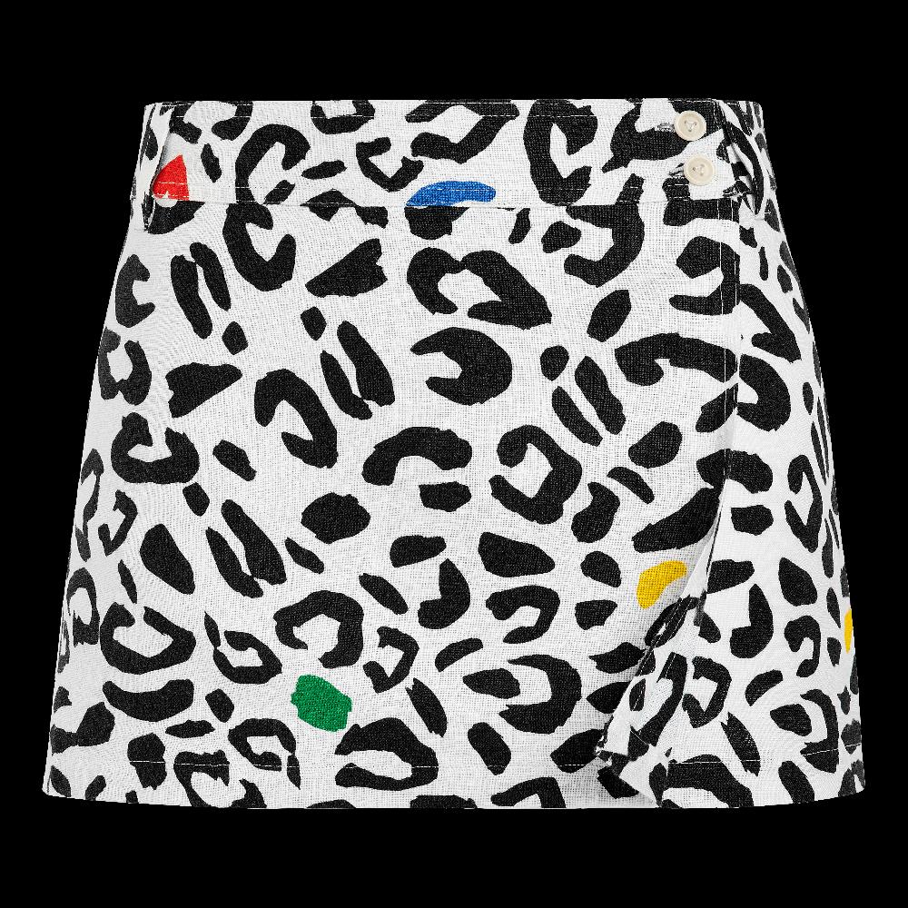 Vilebrequin Jupe Portefeuille Femme Leopard - Vilebrequin X JCC+ - Edition Limitée