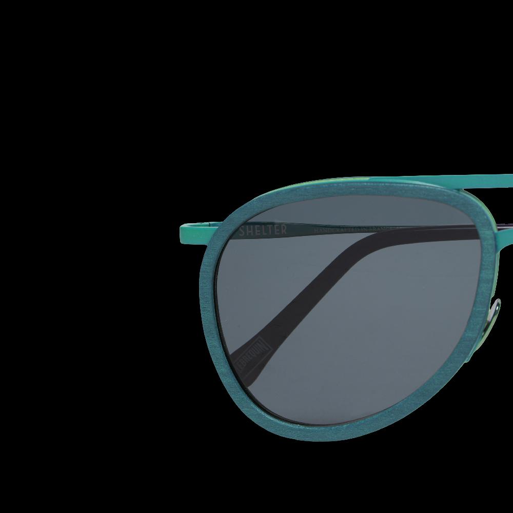 Vilebrequin Lunettes De Soleil Aviateur En Bois De Tulipier Uni- VBQ X Shelter