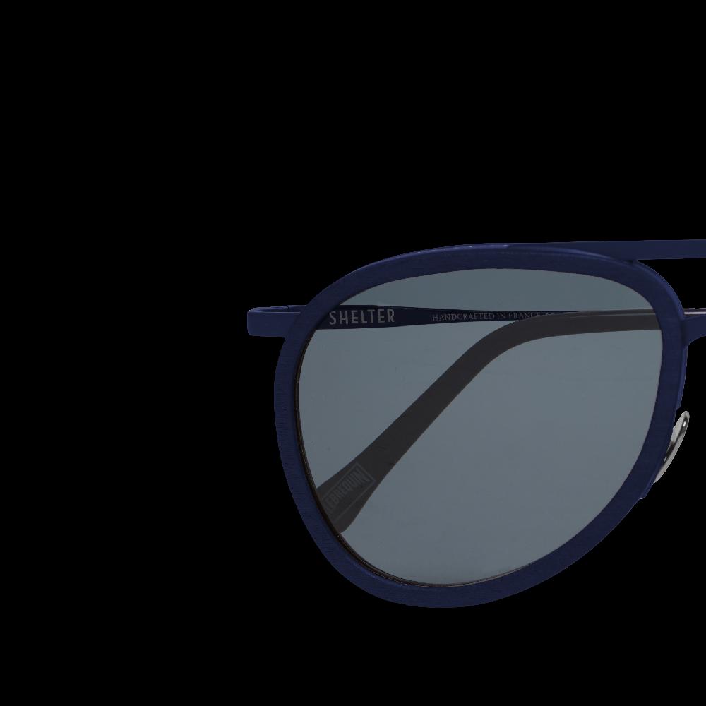 Vilebrequin Lunettes De Soleil Aviateur En Bois De Tulipier Uni- VBQ X Shelter