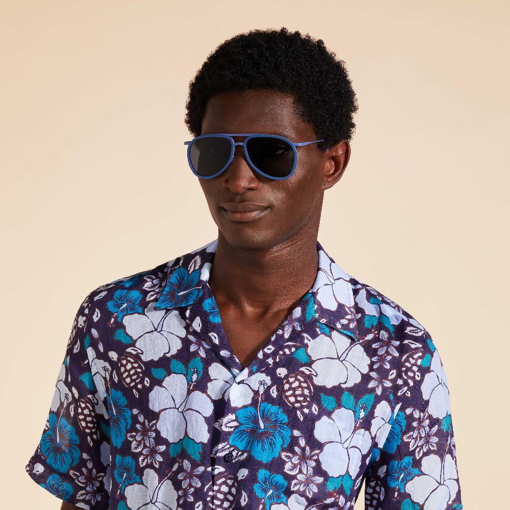 vilebrequin Lunettes de soleil aviateur en bois de tulipier Uni- VBQ x Shelter