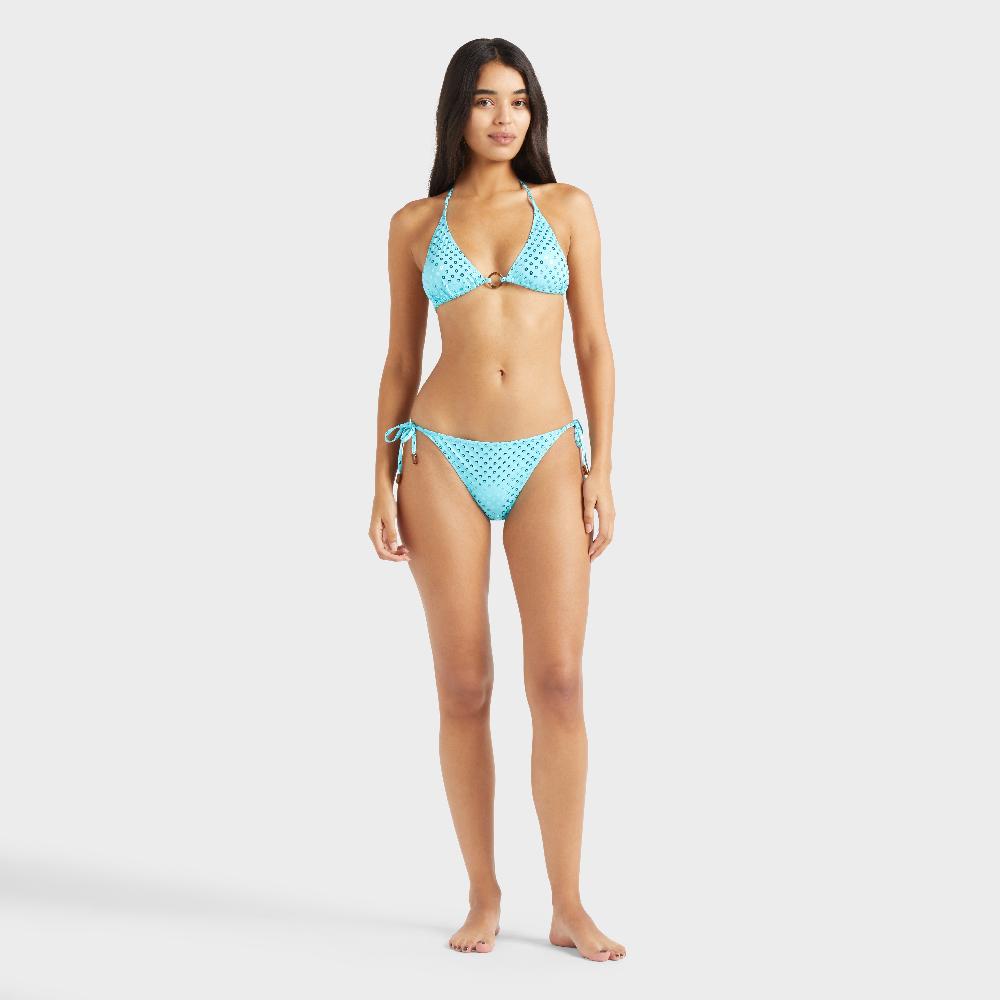 vilebrequin Maillot de bain à nouer femme sequin en relief