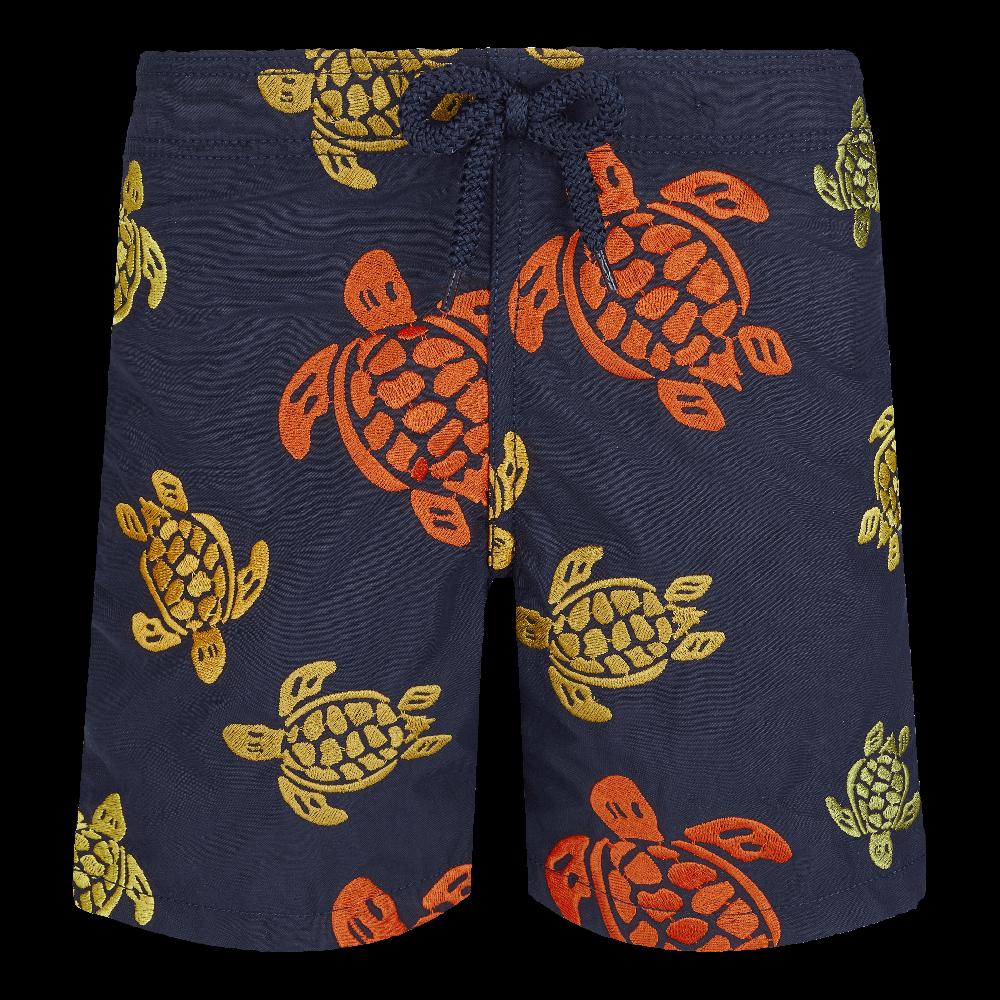 vilebrequin Maillot de bain brodé garçon Ronde des Tortues