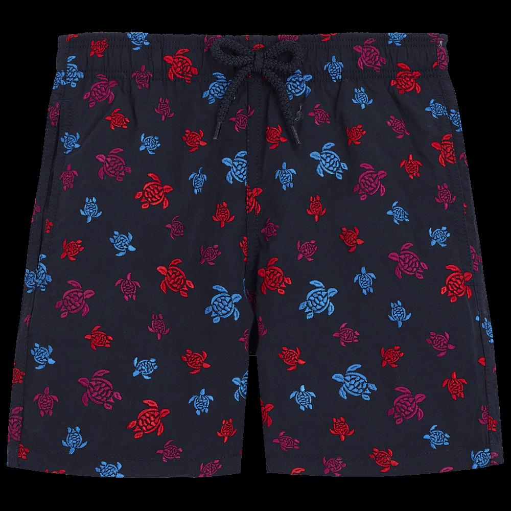 vilebrequin Maillot de bain brodé garçon Ronde des Tortues