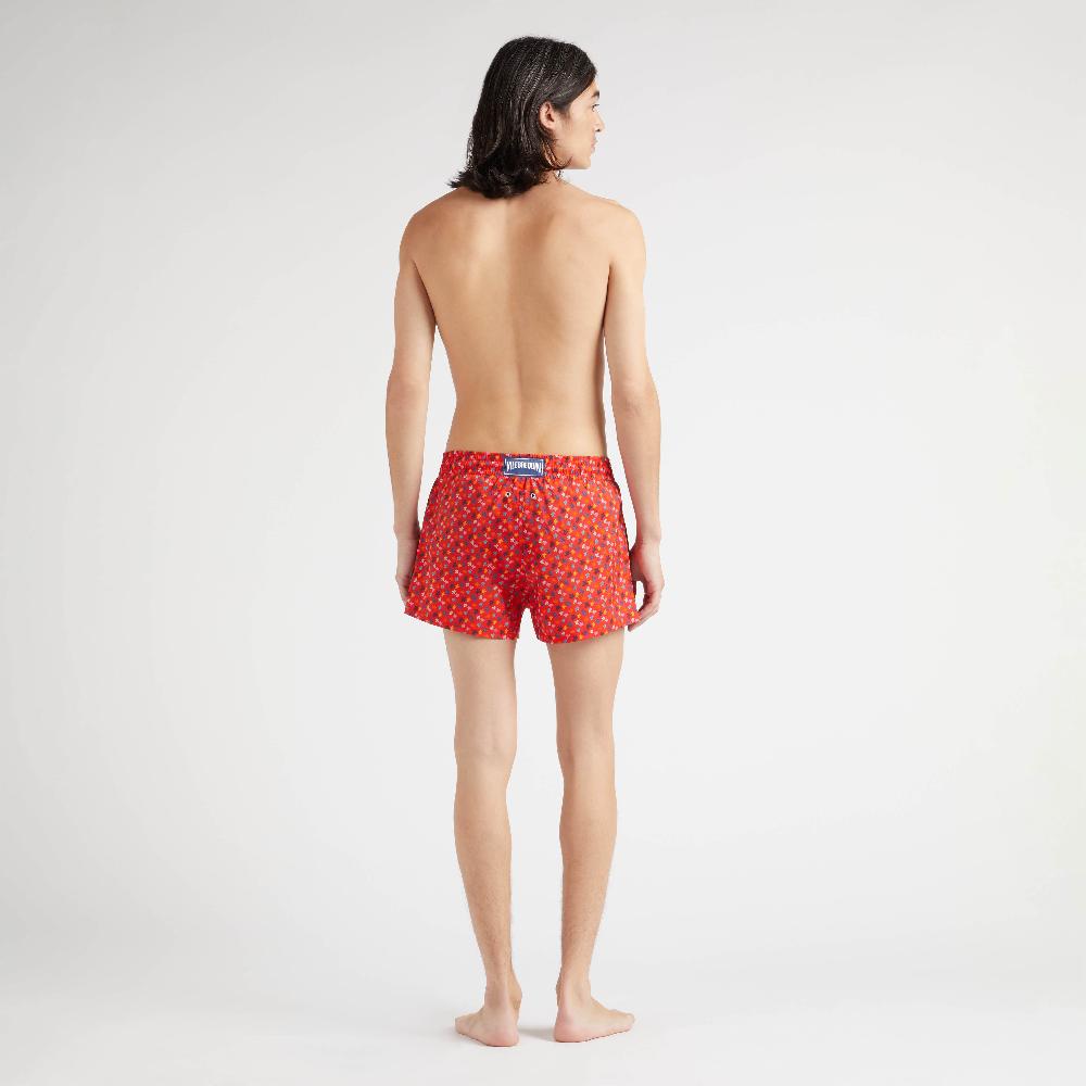 Vilebrequin Maillot De Bain Court Homme Micro Ronde Des Tortues Rainbow