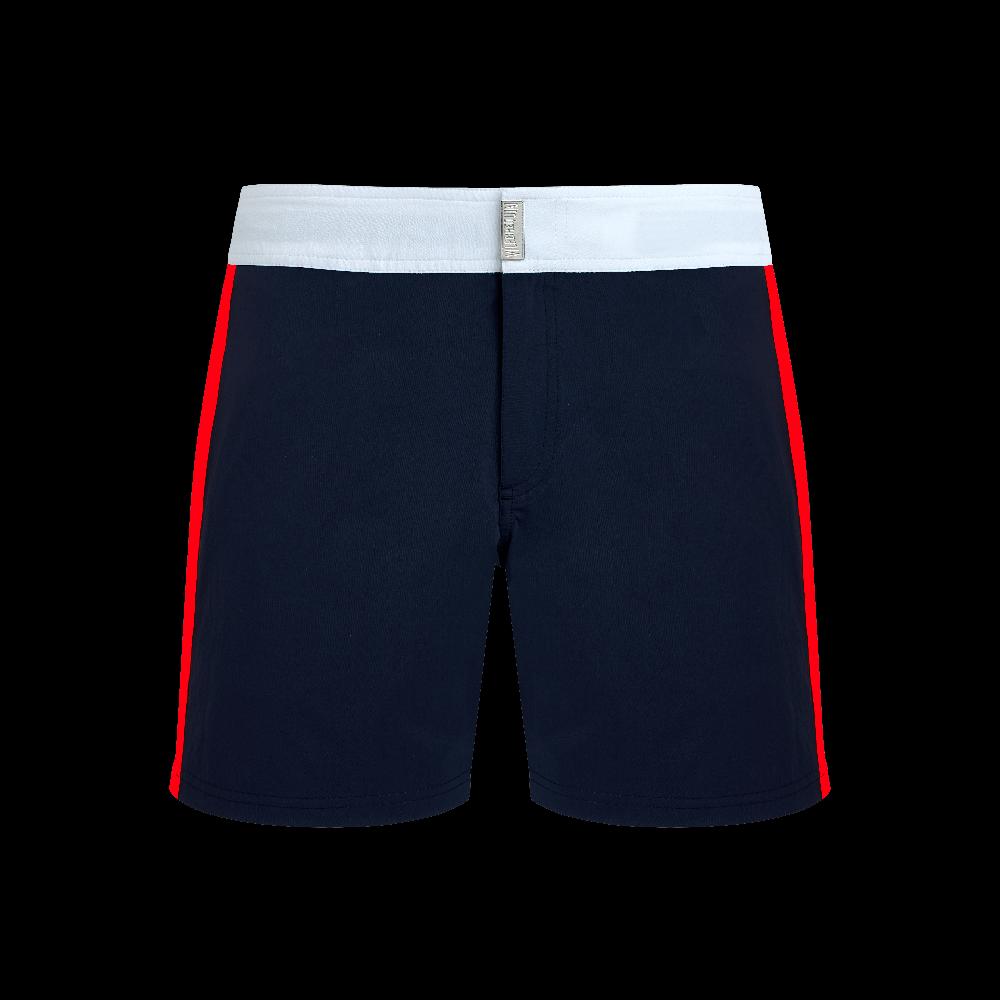 Vilebrequin Maillot De Bain Court Stretch Ceinture Plate Homme Color Block