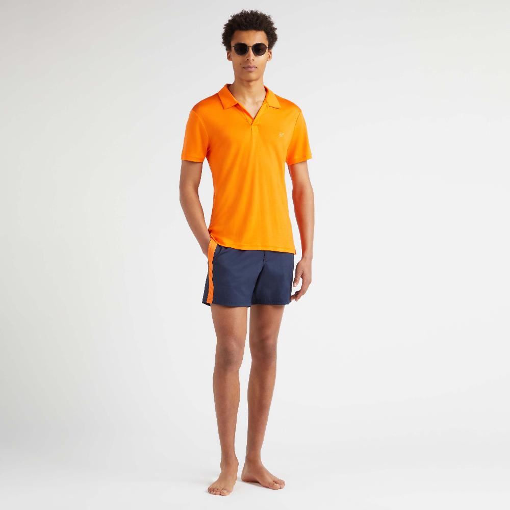 Vilebrequin Maillot De Bain Court Stretch Ceinture Plate Homme Color Block