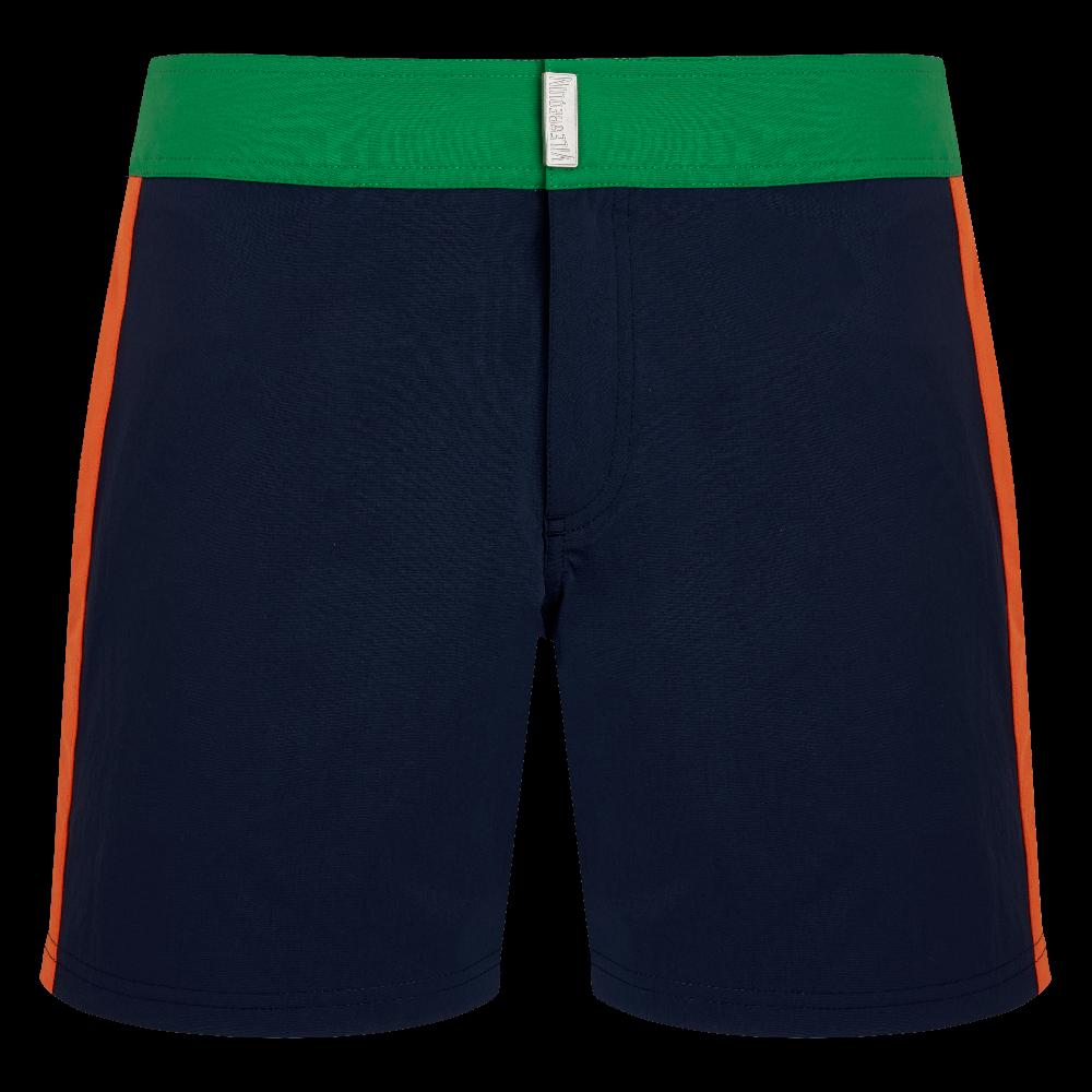 Vilebrequin Maillot De Bain Court Stretch Ceinture Plate Homme Color Block
