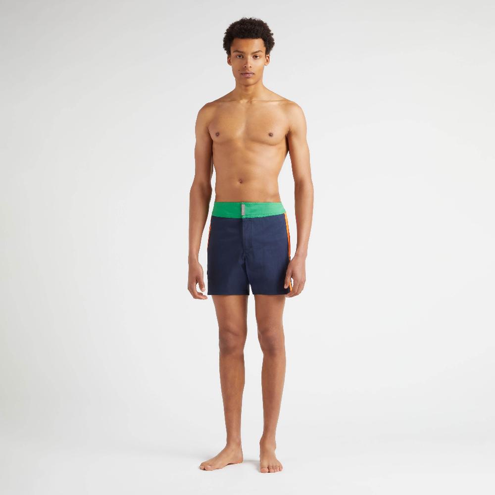 vilebrequin Maillot de bain court stretch ceinture plate homme color Block