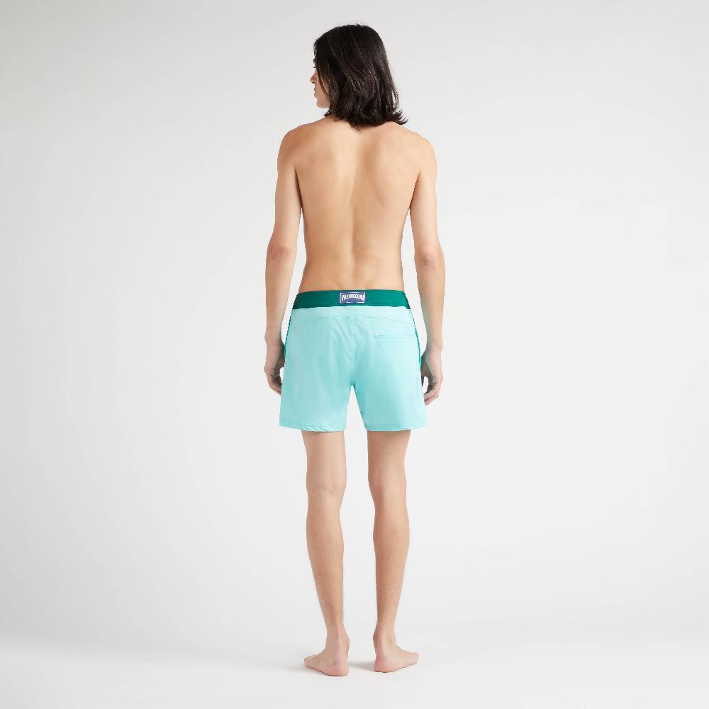 Vilebrequin Maillot De Bain Court Stretch Ceinture Plate Homme Color Block