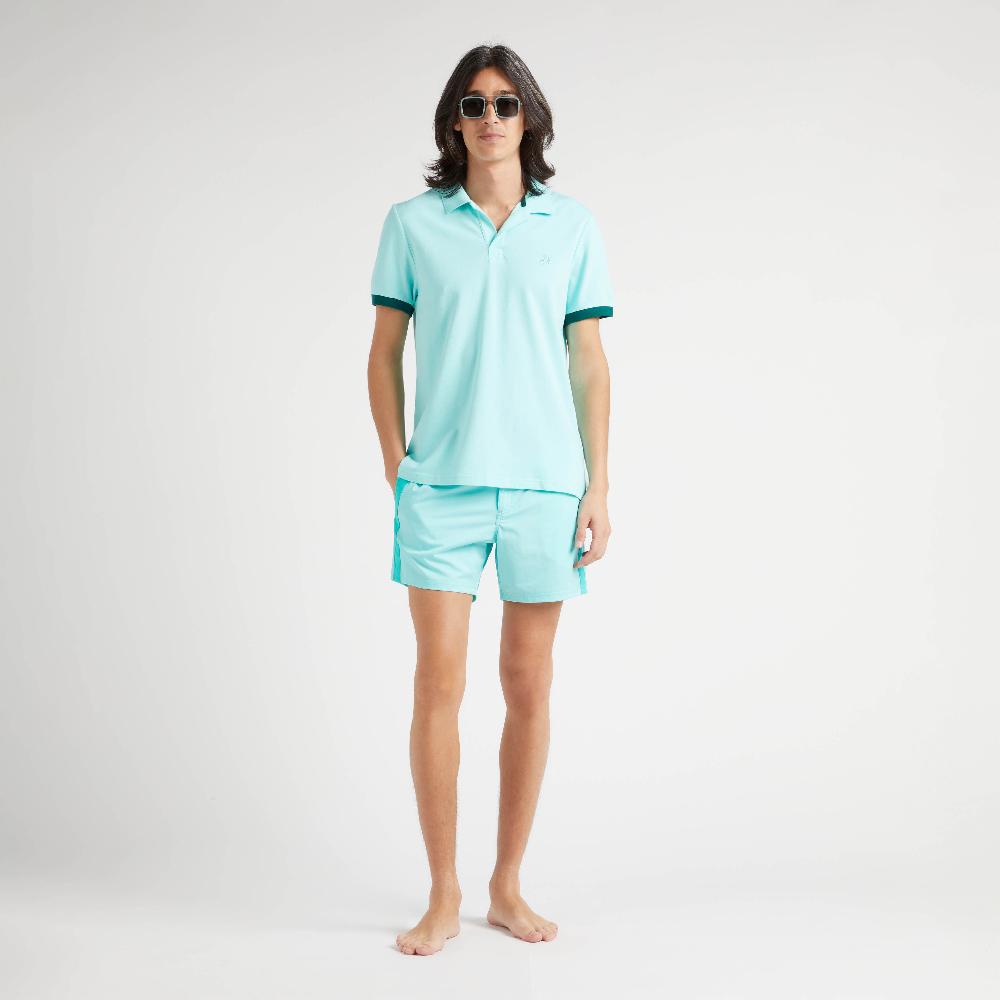 Vilebrequin Maillot De Bain Court Stretch Ceinture Plate Homme Color Block