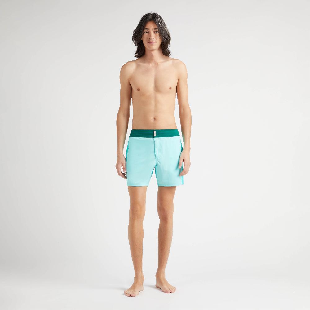 vilebrequin Maillot de bain court stretch ceinture plate homme color Block