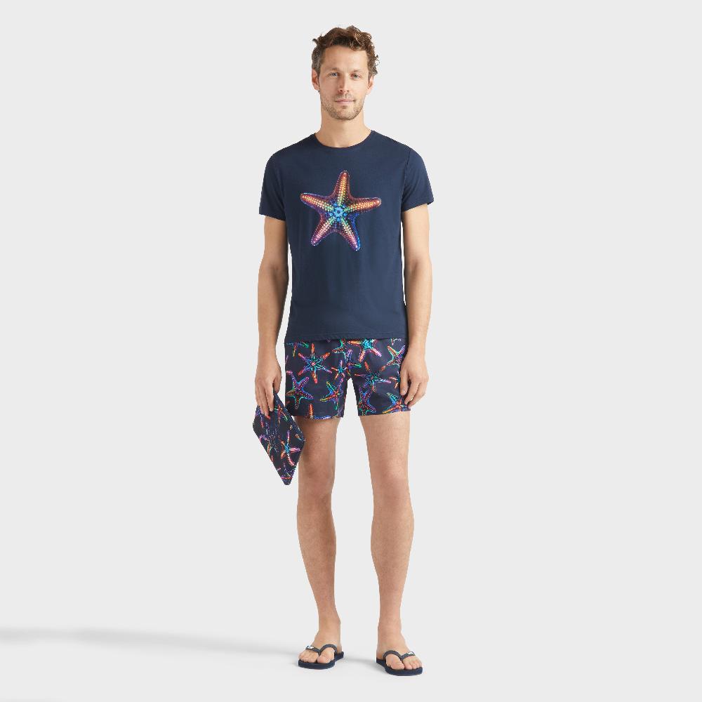 Vilebrequin Maillot De Bain Court Stretch Homme Disco Stars