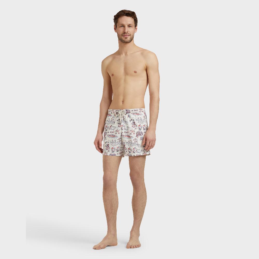 vilebrequin Maillot de bain court stretch homme Family Beach - Vilebrequin x St Regis