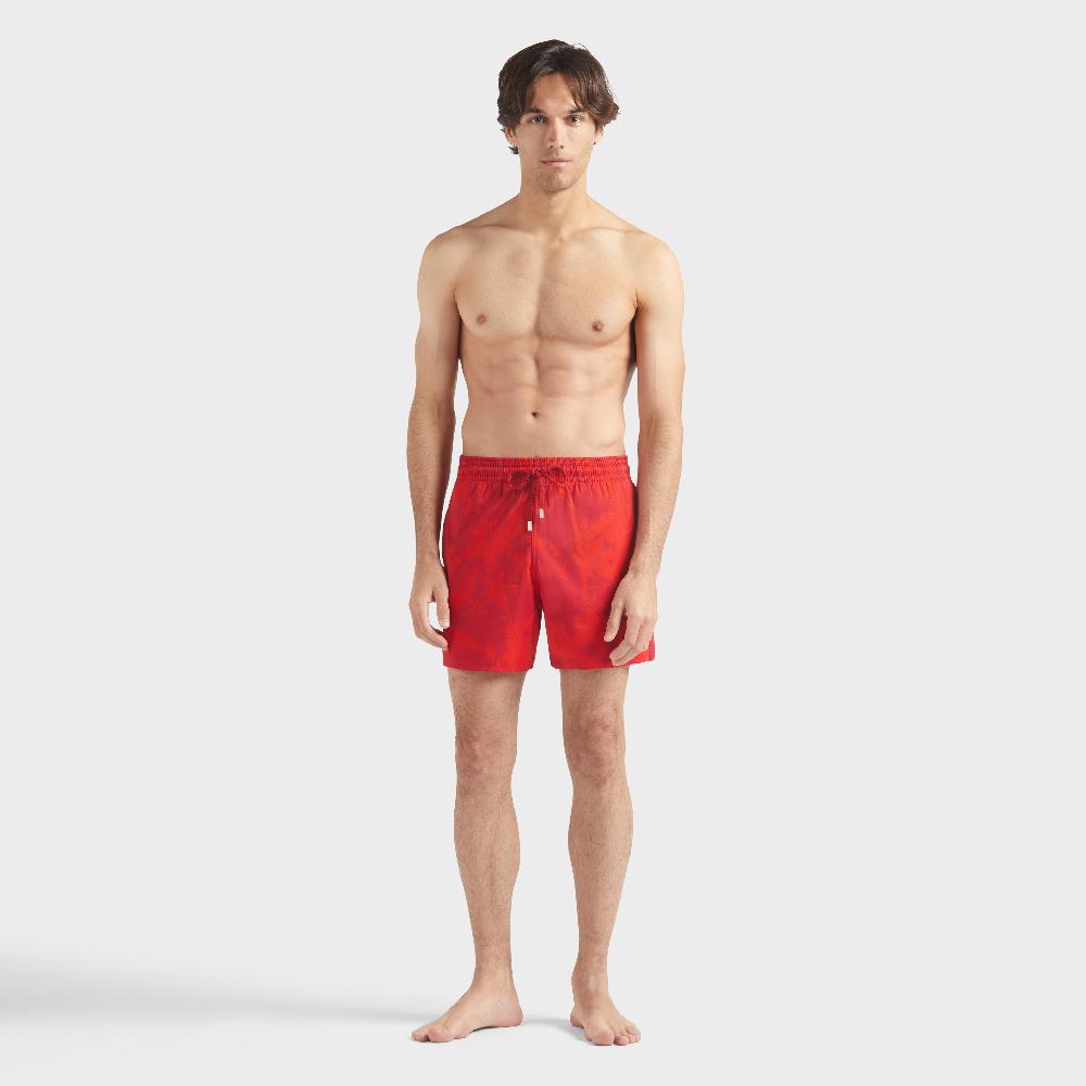 vilebrequin Maillot de bain court stretch homme Flower Power