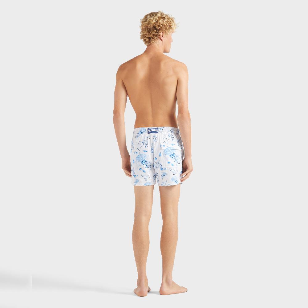 Vilebrequin Maillot De Bain Court Stretch Homme Medusa And Shells