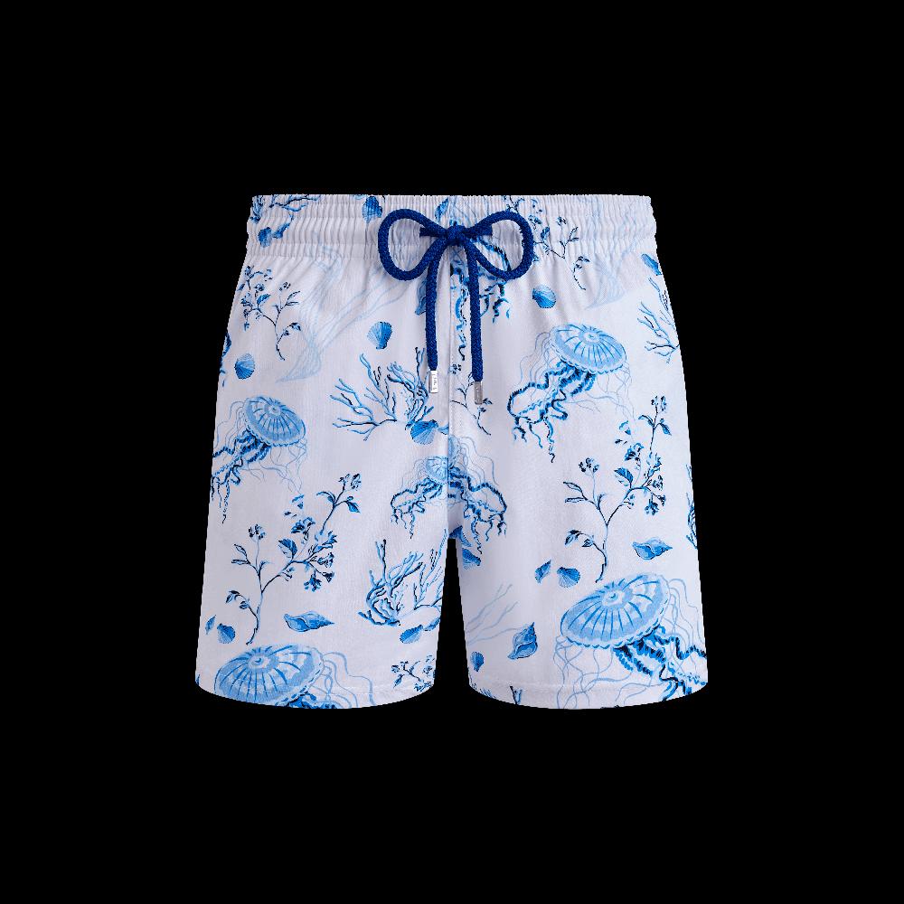 Vilebrequin Maillot De Bain Court Stretch Homme Medusa And Shells