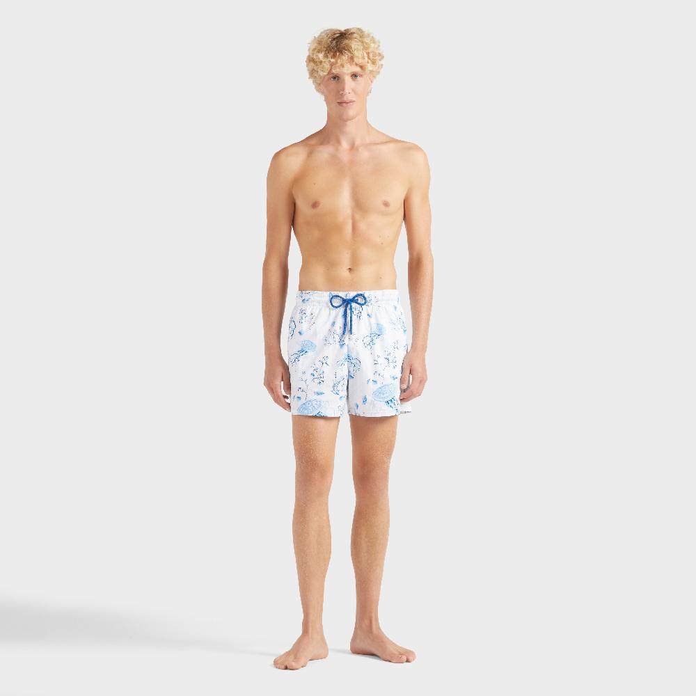 vilebrequin Maillot de bain court stretch homme Medusa and Shells