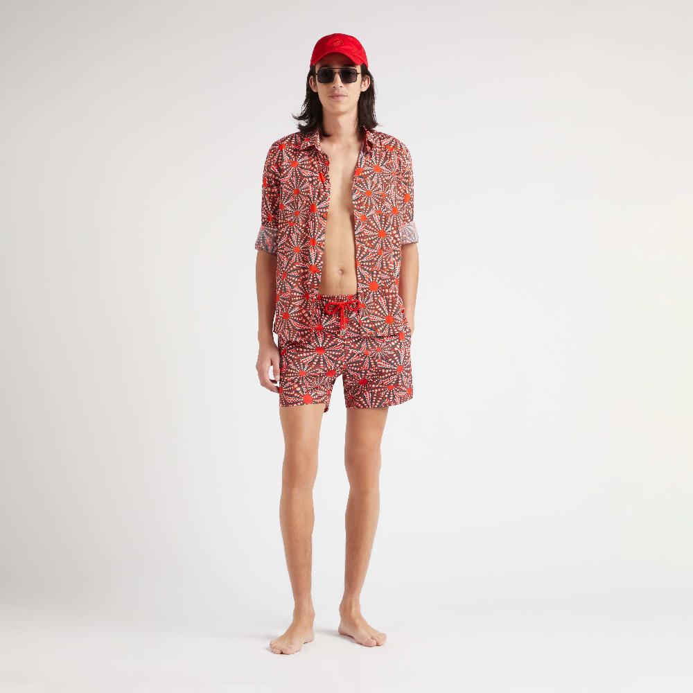 Vilebrequin Maillot De Bain Court Stretch Homme Oursinades