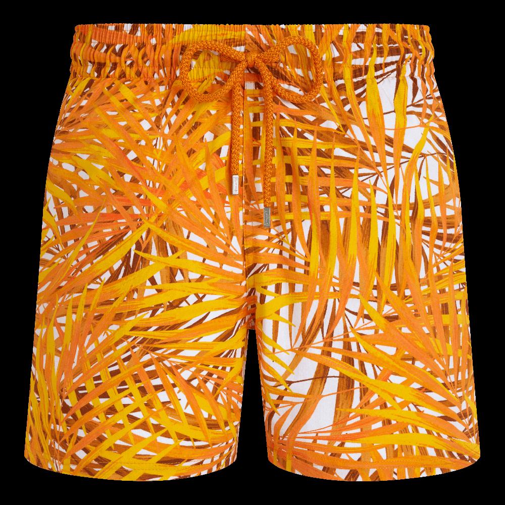 Vilebrequin Maillot De Bain Court Stretch Homme Palm Leaves
