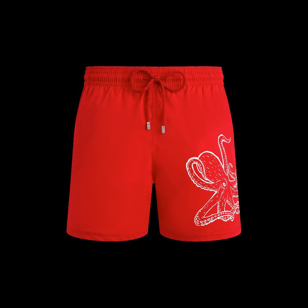 Vilebrequin Maillot De Bain Court Stretch Homme Poulpe Placé