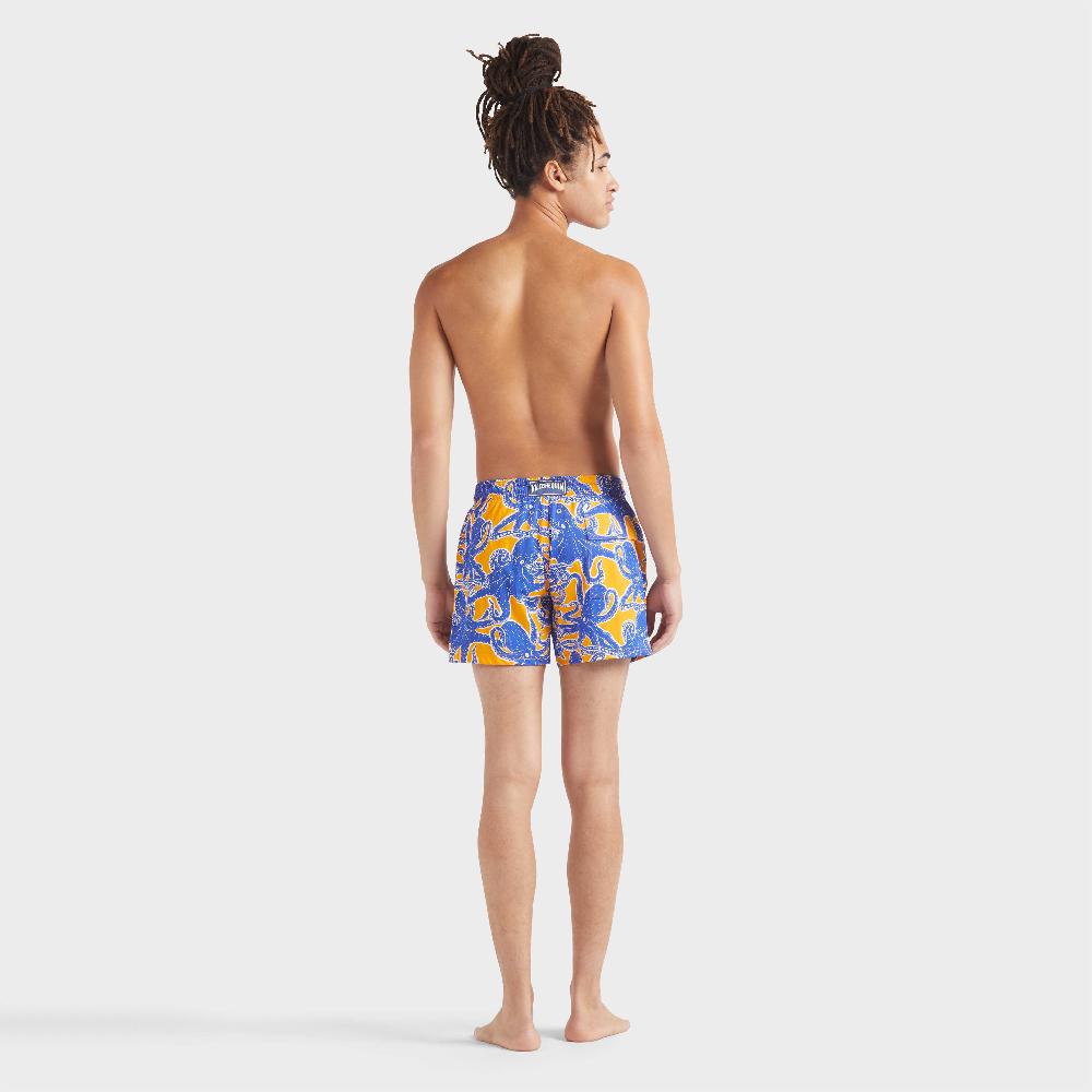 Vilebrequin Maillot De Bain Court Stretch Homme Poulpes