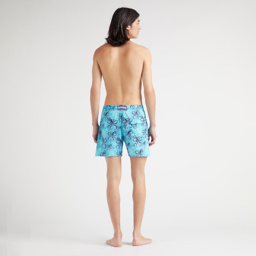 Vilebrequin Maillot De Bain Court Stretch Homme Poulpes