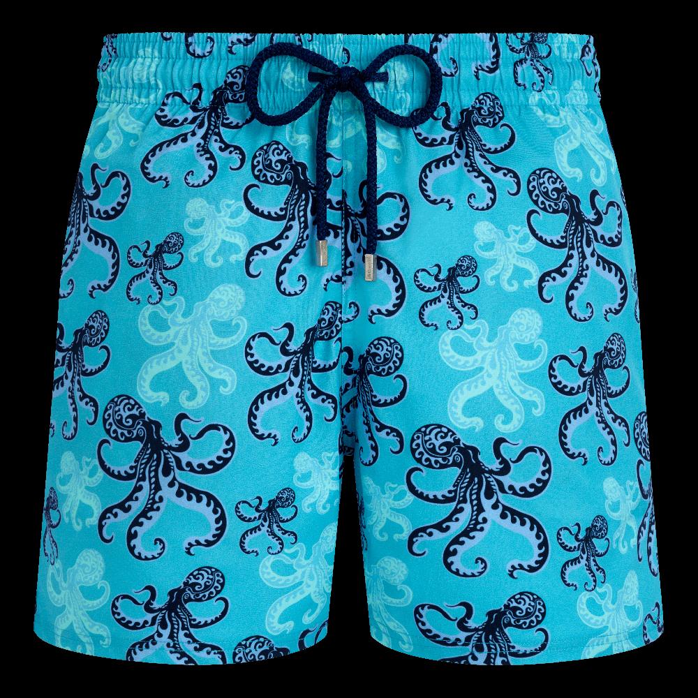 Vilebrequin Maillot De Bain Court Stretch Homme Poulpes