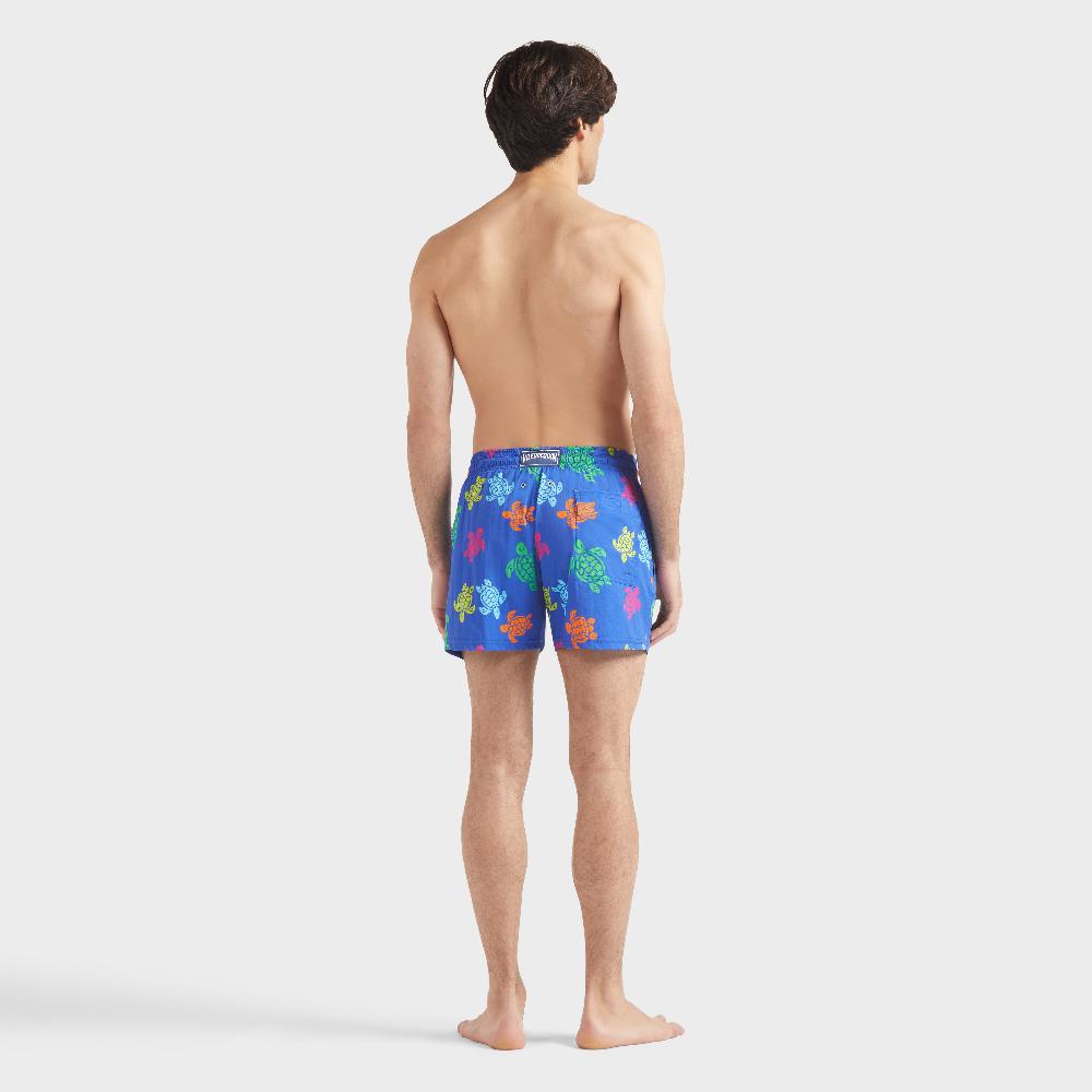 Vilebrequin Maillot De Bain Court Stretch Homme Tortue Multicolores