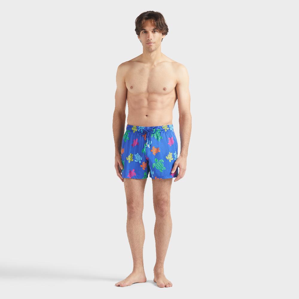 vilebrequin Maillot de bain court stretch homme Tortue Multicolores