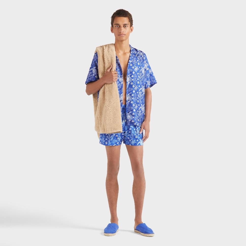 Vilebrequin Maillot De Bain Court Stretch Homme X-Ray Turtles