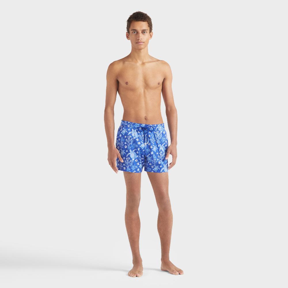 vilebrequin Maillot de bain court stretch homme X-Ray Turtles