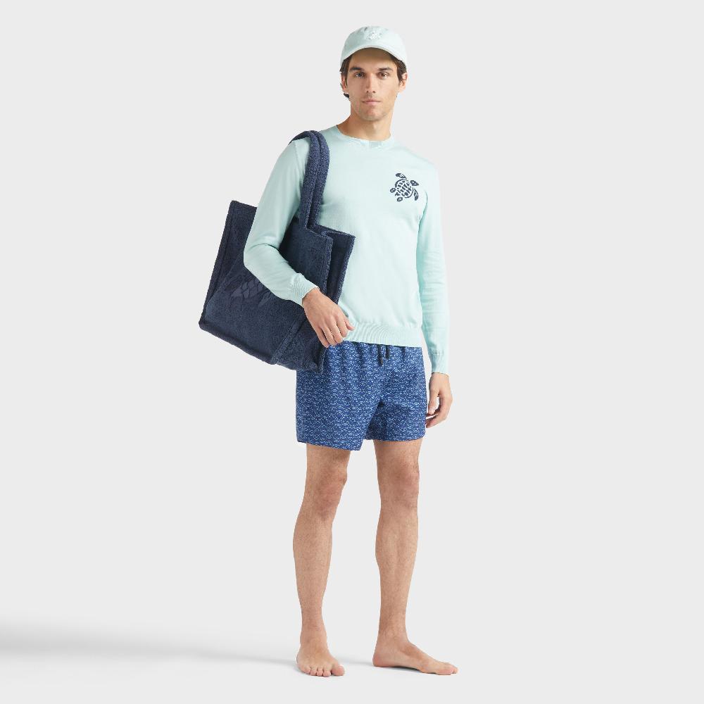 Vilebrequin Maillot De Bain En Laine Homme Fish Net