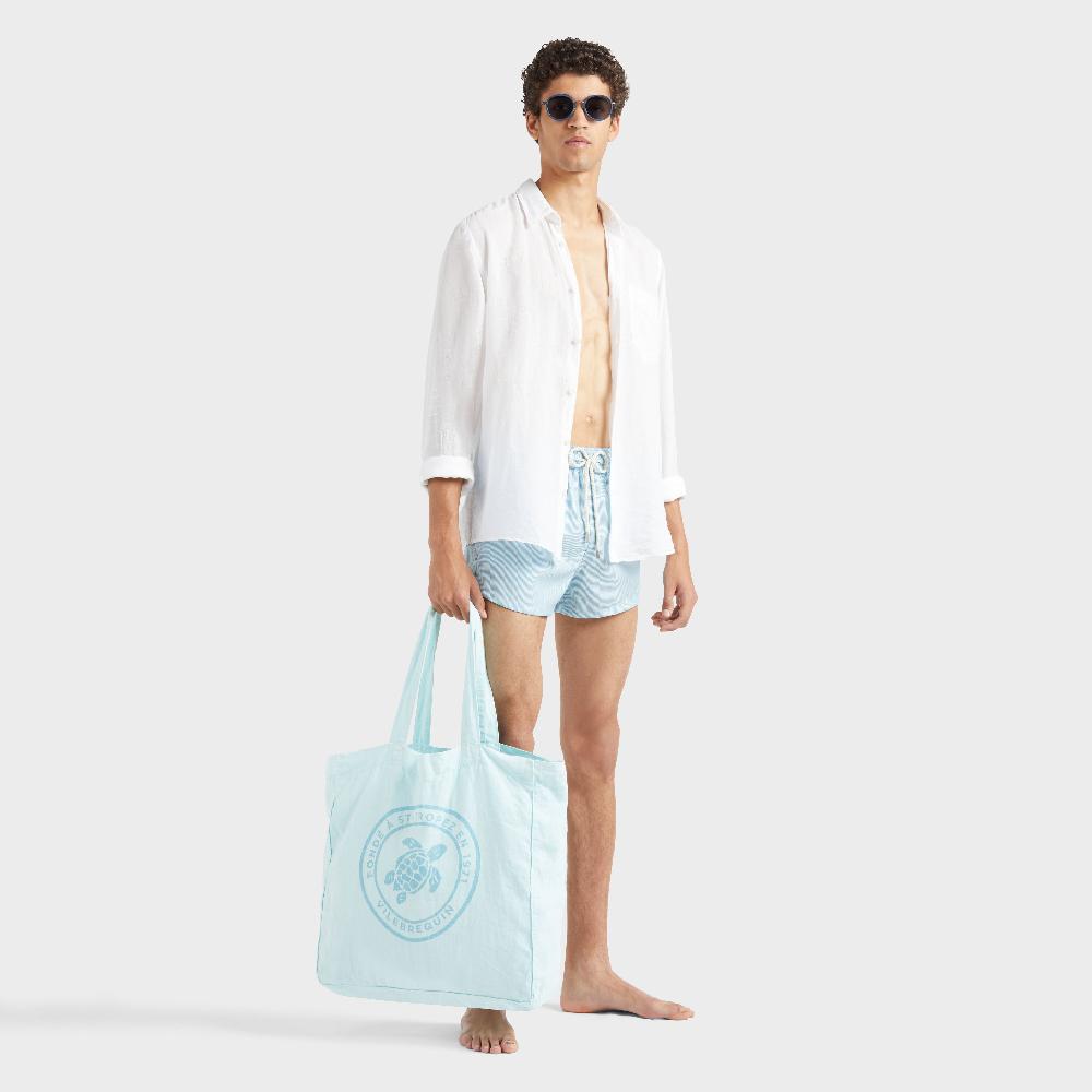 Vilebrequin Maillot De Bain En Laine Homme Micro Rayures Tailoring