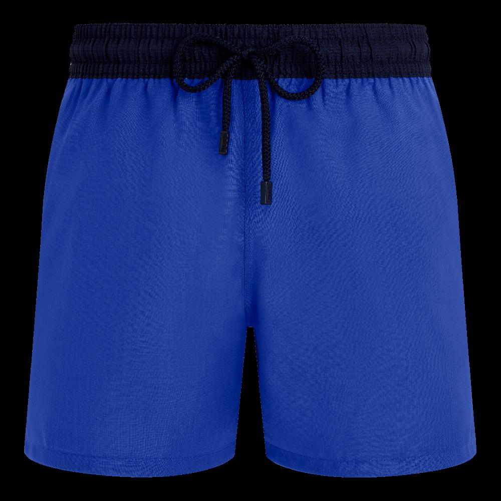 Vilebrequin Maillot De Bain En Laine Mérinos Super 120's Homme Bicolore