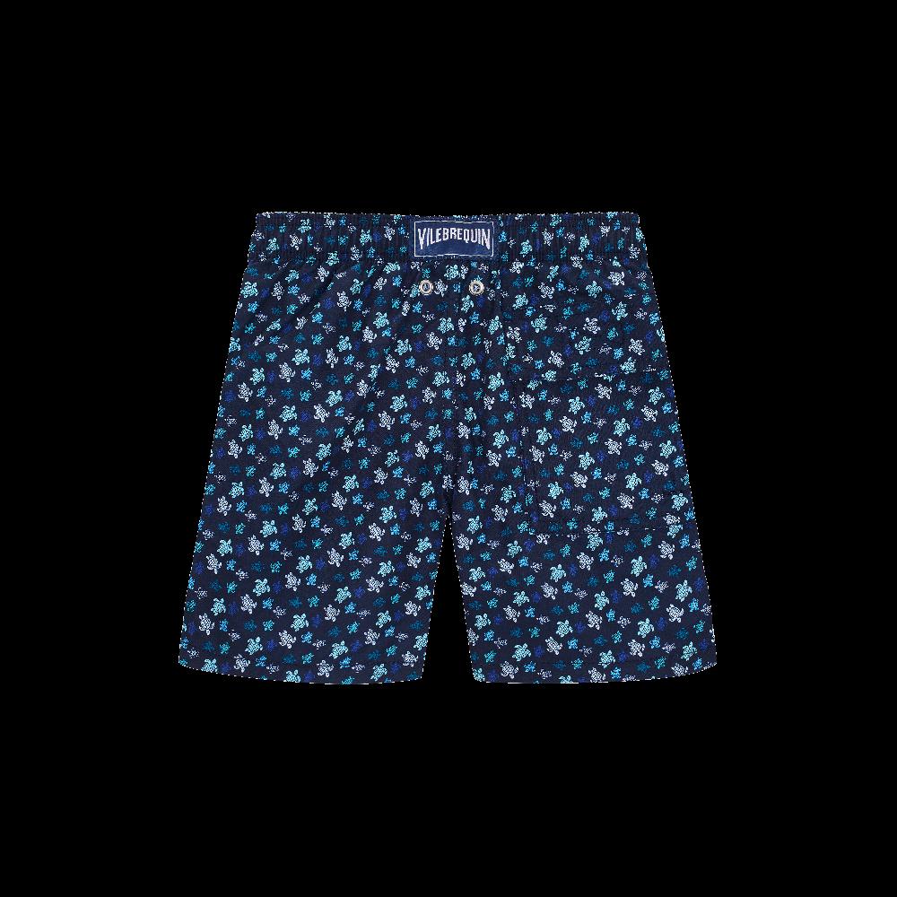 Vilebrequin Maillot De Bain Garçon Micro Ronde Des Tortues Rainbow